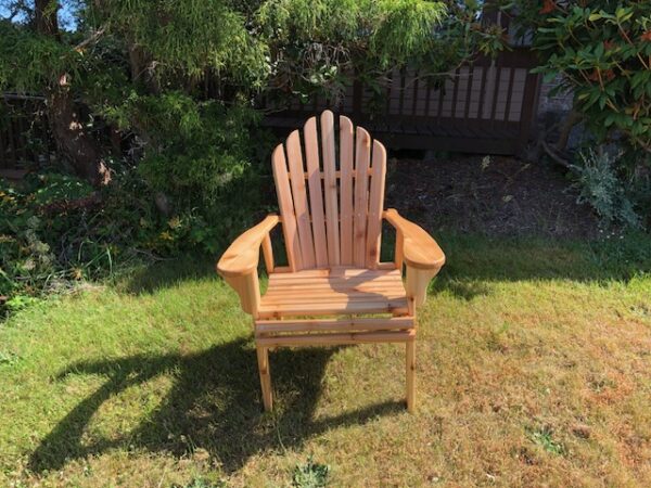 Outdoor, easy height, unique Adirondack Cedar Chairs