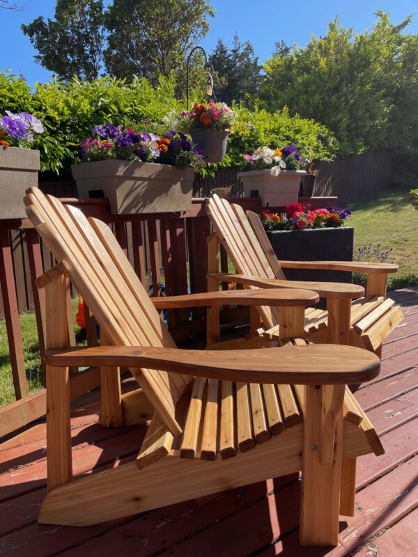 Experience Ultimate Relaxation with Our Classic Adirondack Chair – Handcrafted for Your Comfort